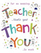 Picture of AMAZING TEACHER CARD
